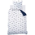 Paris Saint Germain Dekbedovertrek Devise - 140 x 200 + 63 x 63 cm - Katoen