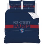 Paris Saint Germain Dekbedovertrek Devise - 140 x 200 + 63 x 63 cm - Katoen