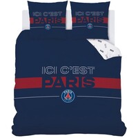 Paris Saint Germain Dekbedovertrek Devise - 140 x 200 + 63 x 63 cm - Katoen