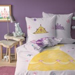 Disney Princess Dekbedovertrek Jurk - 140 x 200 + 63 x 63 cm - Katoen