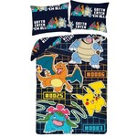Pokemon Dekbedovertrek Charizard - Eenpersoons - 140 x 200 + 70 x 90 cm - Polyester