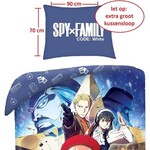 Spy X Family Dekbedovertrek, Anya - Eenpersoons - 140 x 200 + 70 x 90 cm - Polyester