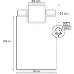 Disney Lilo & Stitch Dekbedovertrek 2 Cute - 140 x 200 cm + 65 x 65 cm - Polykatoen