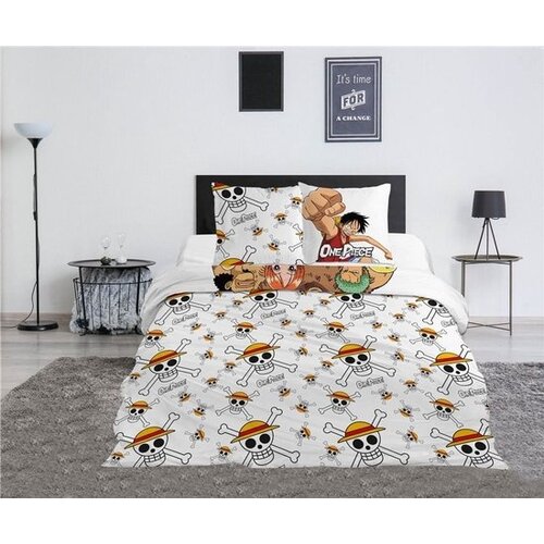 One Piece Dekbedovertrek Pirate Crew -240 x 220 cm - Polykatoen