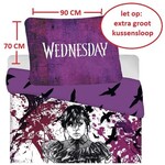 Wednesday Dekbedovertrek Raven -140 x 200 cm / 70 x90 cm - Polyester
