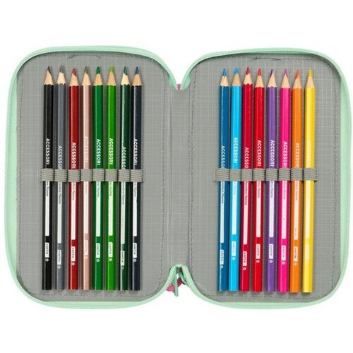 Disney Princess Gevuld Etui Bloom - 37 stuks - 19,5 x 12,5 x 5,5 cm - Polyester