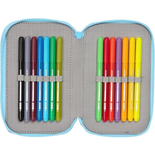 Snoopy Gevuld Etui Love - 37 stuks - 19,5 x 12,5 x 5,5 cm - Polyester