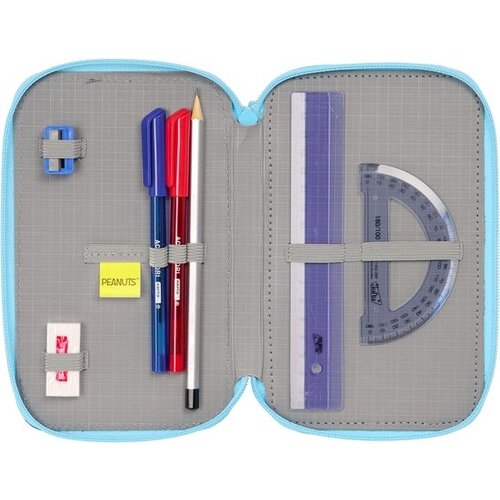 Snoopy Gevuld Etui Love - 37 stuks - 19,5 x 12,5 x 5,5 cm - Polyester