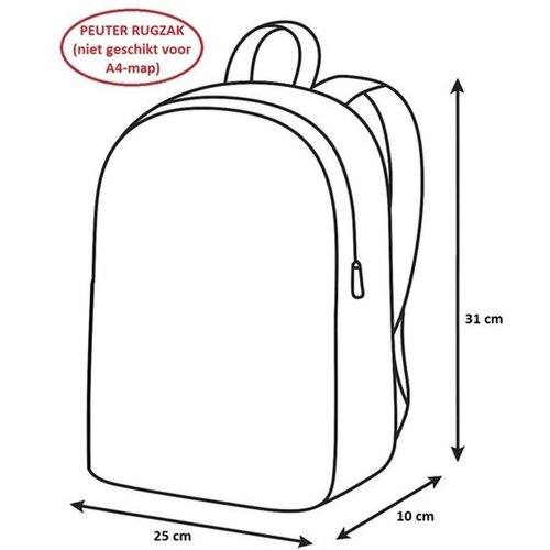 Hello Kitty Peuterrugzak Bow - 31 x 25 x 10 cm - Polyester