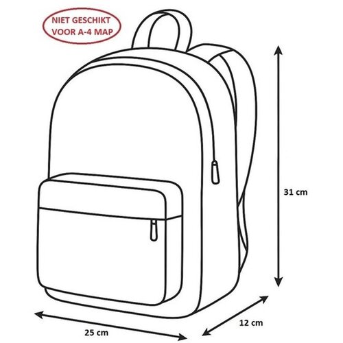 Paw Patrol Peuterrugzak Adventure - 31 x 25 x 12 cm - Polyester