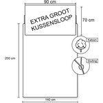 Faro Dekbedovertrek Kapoentje - 140  x 200 + 70 x 90 cm - Katoen