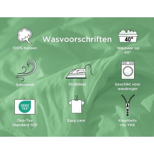 Sonic Dekbedovertrek Prime - 140 x 200 + 60 x 70 cm - Katoen