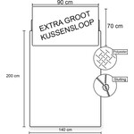 Squishmallows Dekbedovertrek Squad - 140 x 200 + 70 x 90 cm - Polyester