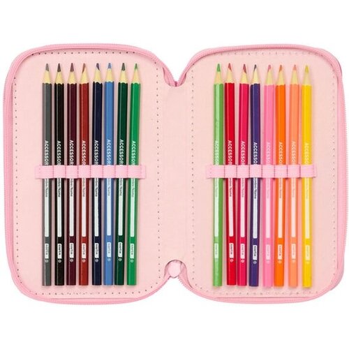 Disney Lilo & Stitch Gevuld Etui Ice - 37 stuks - 19,5 x 12,5 x 5,5 cm - Polyester