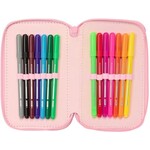 Disney Lilo & Stitch Gevuld Etui Ice - 37 stuks - 19,5 x 12,5 x 5,5 cm - Polyester