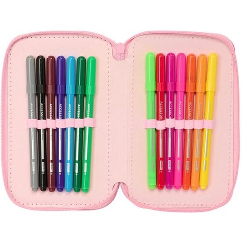 Disney Lilo & Stitch Gevuld Etui Ice - 37 stuks - 19,5 x 12,5 x 5,5 cm - Polyester