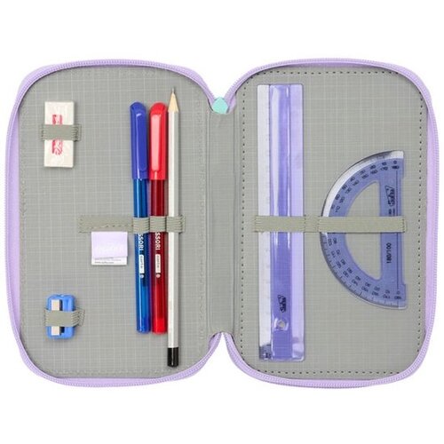 Disney Frozen Gevuld Etui Spirit - 37 stuks - 19,5 x 12,5 x 5,5 cm - Polyester