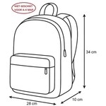 Unicorn Academy Rugzak Rainbow - 34 x 28 x 10 cm - Polyester