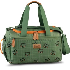 Schoudertas Tiger - 35 x 21 x 18 cm - Groen - Polyester