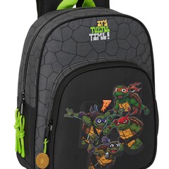 Ninja Turtles Rugzak, Turtle Time - 33 x 27 x 10 cm - Polyester