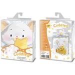 Cuddles BABY / Peuter dekbedovertrek, Mouse - 100 x 135 cm / 40 x 60 cm - Katoen