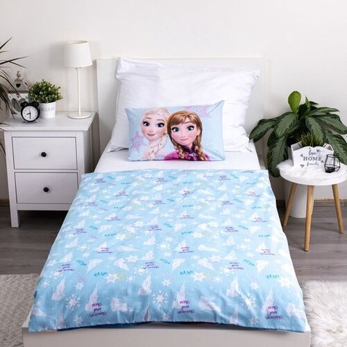 Disney Frozen BABY Dekbedovertrek, Anna Elsa - 135 x 100 cm - Katoen