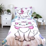 Disney Aristocats Dekbedovertrek, Flowers - 140 x 200 + 70 x 90 cm - Katoen