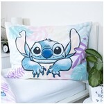 Disney Lilo & Stitch Dekbedovertrek, Leaves - Eenpersoons - 140 x 200 cm / 60 x 80 cm - Katoen