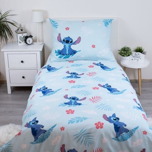 Disney Lilo & Stitch Dekbedovertrek, Summer Time - 140 x 200 + 70 x 90 cm - Katoen