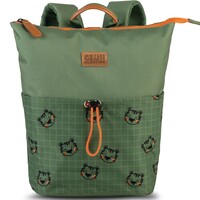 Glühwürmchen Rugzak Tiger - 33 x 32 x 11 cm - Groen - Polyester