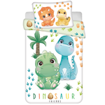 Sweet Home BABY Dekbedovertrek, Dino - 135 x 100 cm - Katoen