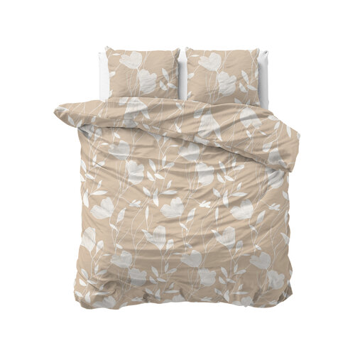 Sleeptime Dekbedovertrek Spring Zand/Beige
