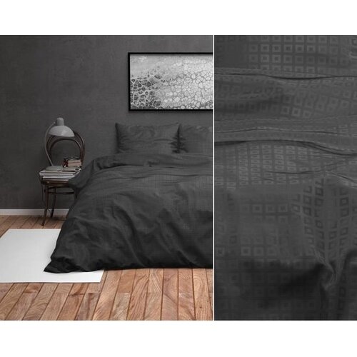 Zensation Dekbedovertrek - 240x200/260 + 2 kussenslopen 60x70 - Zwart - Lits-Jumeaux