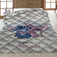 Disney Lilo & Stitch Sprei Magical - 140 x 200 cm - Polyester