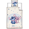 Disney Lilo & Stitch Dekbedovertrek Magical - 140 x 200 + 65 x 65 cm - Polykatoen