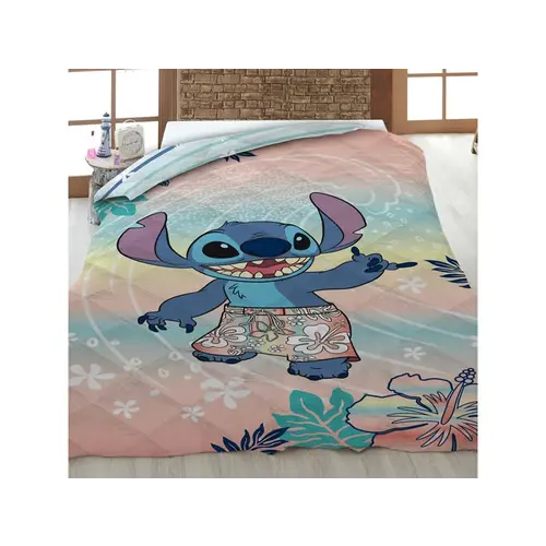 Disney Lilo & Stitch Sprei Tropical - 140 x 200 cm - Polyester