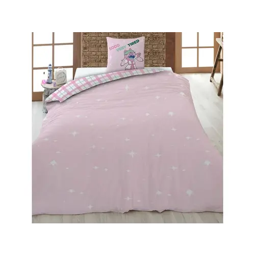 Disney Lilo & Stitch Dekbedovertrek Very Tired - 140 x 200 + 65 x 65 cm - Polykatoen