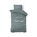 Sleeptime Dekbedovertrek I Love Bed Groen