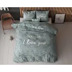 Sleeptime Dekbedovertrek I Love Bed Groen
