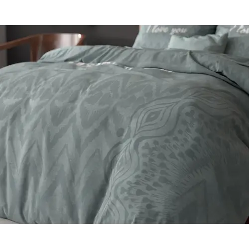 Sleeptime Dekbedovertrek I Love Bed Groen