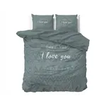 Sleeptime Dekbedovertrek I Love Bed Groen