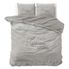 Sleeptime Dekbedovertrek Luxurious Living Zand