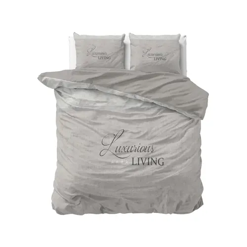 Sleeptime Dekbedovertrek Luxurious Living Zand