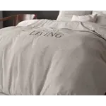 Sleeptime Dekbedovertrek Luxurious Living Zand