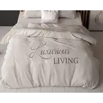 Sleeptime Dekbedovertrek Luxurious Living Zand