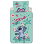 Disney Lilo & Stitch Dekbedovertrek, Hawaï - Eenpersoons - 140 x 200 cm / 70 x 90 cm - Katoen