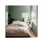 Matt & Rose Dekbedovertrek Naturel - 260 x 240 + 2x 65 x 65 cm - Gewassen Katoen