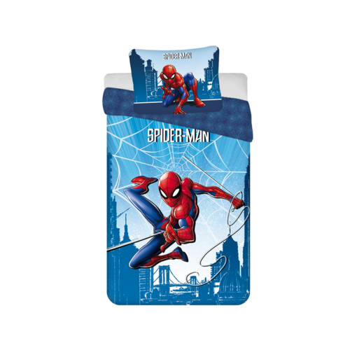 Spiderman dekbedovertrek - Eenpersoons - 140 x 200 cm / 60 x 70 cm - Katoen