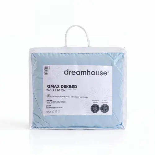Dreamhouse Qmax Dekbed Blauw