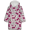 Hello Kitty Hoodie Fleece deken Pink - Kind - One Size  (7-14 jaar) - Polyester